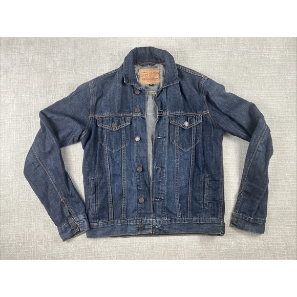 Lucky Brand Jackets & Blazers - Lucky Brand Women's Denim Trucker Jacket Blue Size S Style 80318
